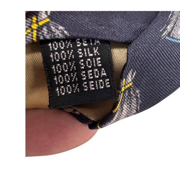 Oaklawn 2018 Arkansas Derby Silk Tie Navy Blue Made Italy Equestrian Horses - Picture 8 of 11